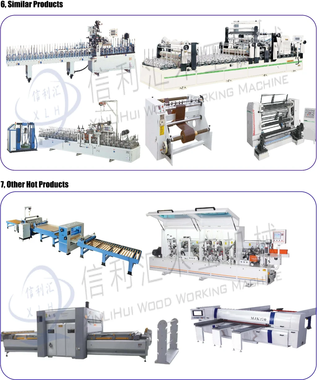 Af Coating Machine Veneer Film Cutting and Rewinding Machine Production Line/ Paper and Veneer Slitting Machine/ PVC Film Cutting and Rolling Machine