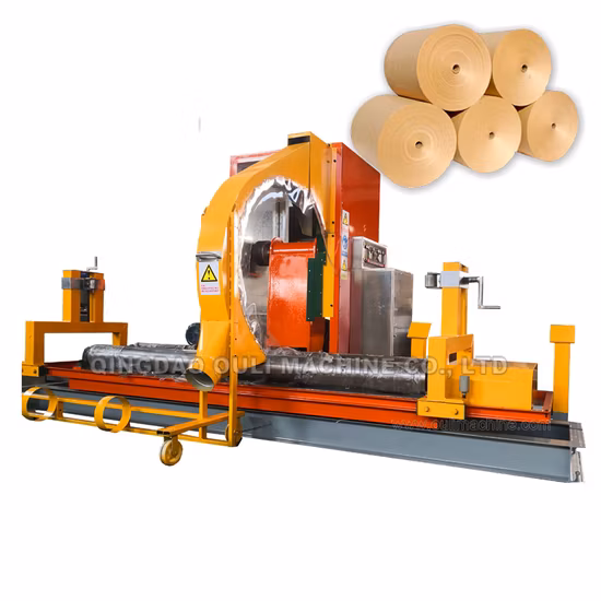 Produttore di rotoli di carta professionale che taglia rotoli di carta kraft